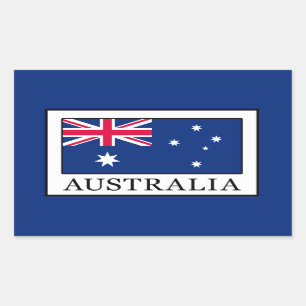 Sticker Rectangulaire Australie