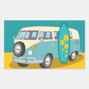 Sticker Rectangulaire Australie:Autocollant de voyage