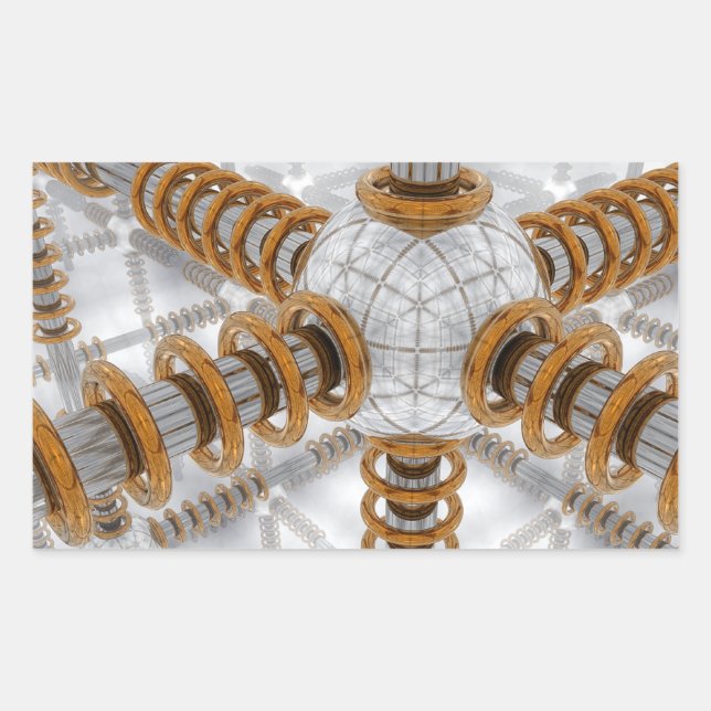 Sticker Rectangulaire Automatisation avancée (Devant)