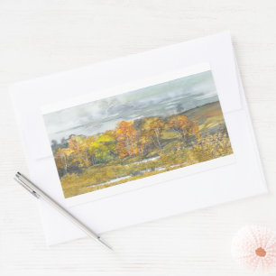 Sticker Rectangulaire automne 300