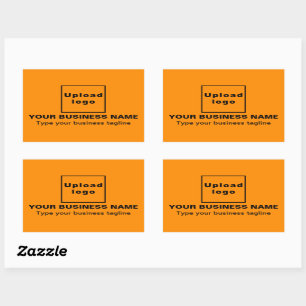 Sticker Rectangulaire Baguette de l'entreprise sur l'autocollant rectang