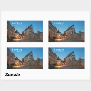 Sticker Rectangulaire Bamberg Allemagne