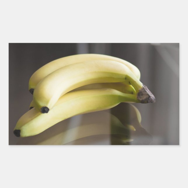 Sticker Rectangulaire Bananes (Devant)