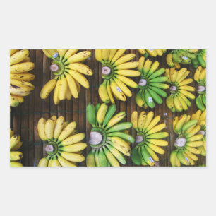 Sticker Rectangulaire Bananes dame de doigt ~ Banane d'oeuf (ก ล้ ว ย ไ 