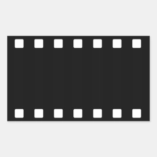 Sticker Rectangulaire Bande film