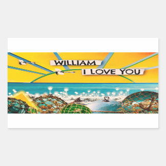 STICKER RECTANGULAIRE BANNIÈRE DE SOLEIL