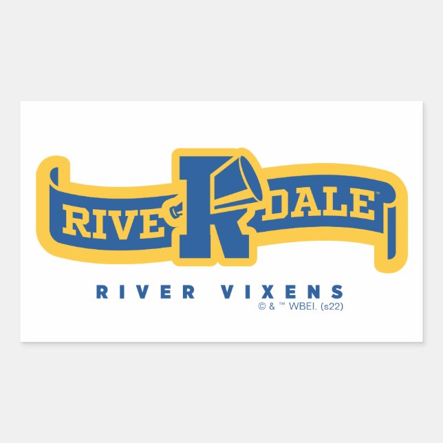 Sticker Rectangulaire Bannière Riverdale River Vixens (Devant)
