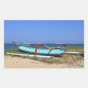 Sticker Rectangulaire Bateau à déclenchement
