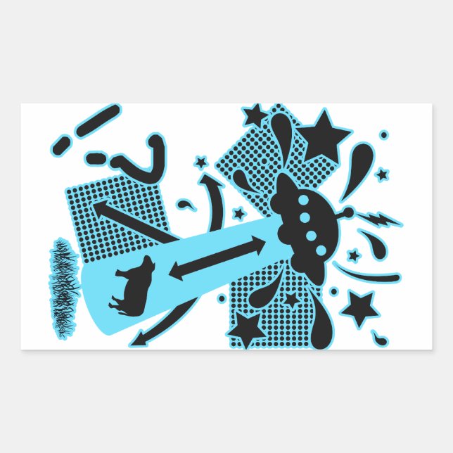 Sticker Rectangulaire Battle_Mutilation (Devant)