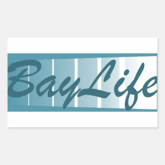 Sticker Rectangulaire Bay Life