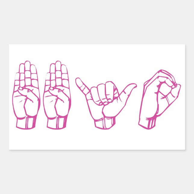 STICKER RECTANGULAIRE BBYO ASL (Devant)