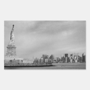 Sticker Rectangulaire Beau NYC
