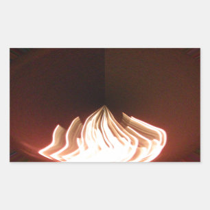 Sticker Rectangulaire Belle image Abstraite