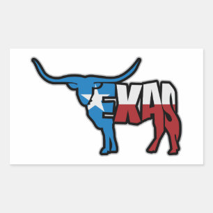 Sticker Rectangulaire Bienvenue au Texas