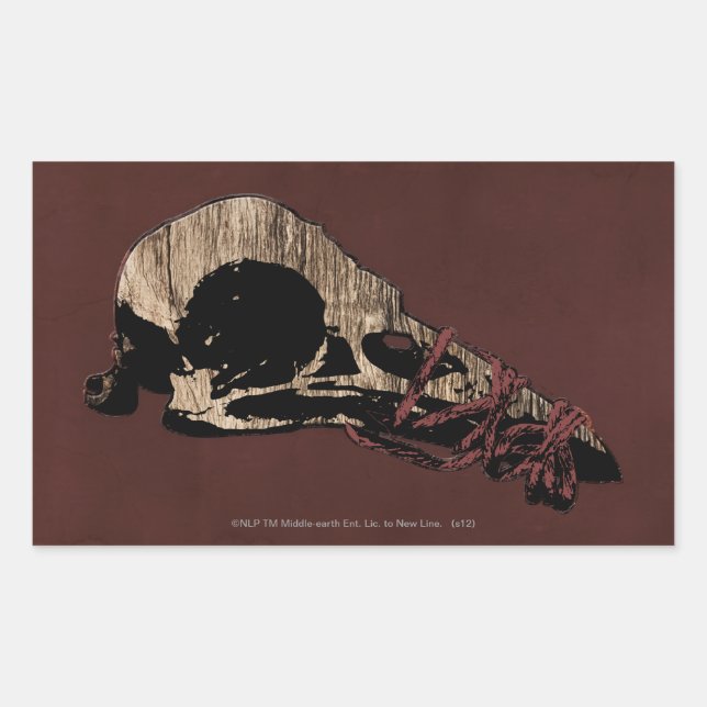 Sticker Rectangulaire Bird Skull (Devant)