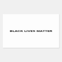 Black Lives Matt blanc noir texte minimaliste