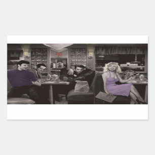 Sticker Rectangulaire Blueplate