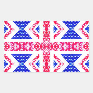 Sticker Rectangulaire boho