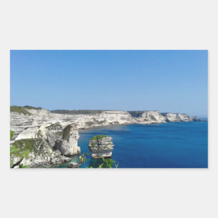 Sticker Rectangulaire Bonifacio en Corse