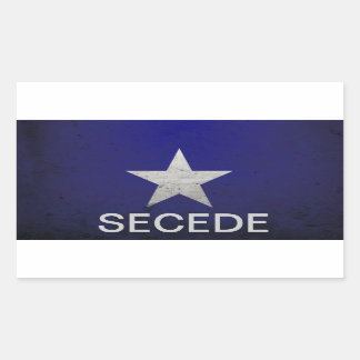 Sticker Rectangulaire Bonnie bleu sécession