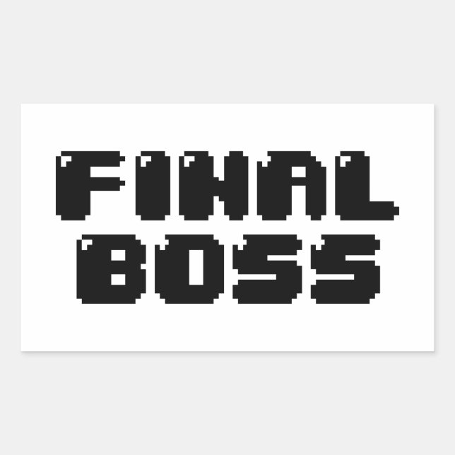 STICKER RECTANGULAIRE BOSS FINAL (Devant)