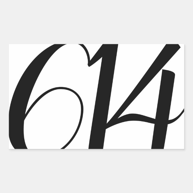 Sticker Rectangulaire Bougie de date Mariage tendance personnalisée pour (Devant)