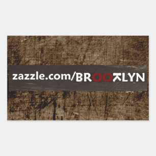 Sticker Rectangulaire Boutique de lil' BROOTLYN - C'EST CE QU'IL N'EST P