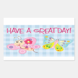 Sticker Rectangulaire Boutique voeux