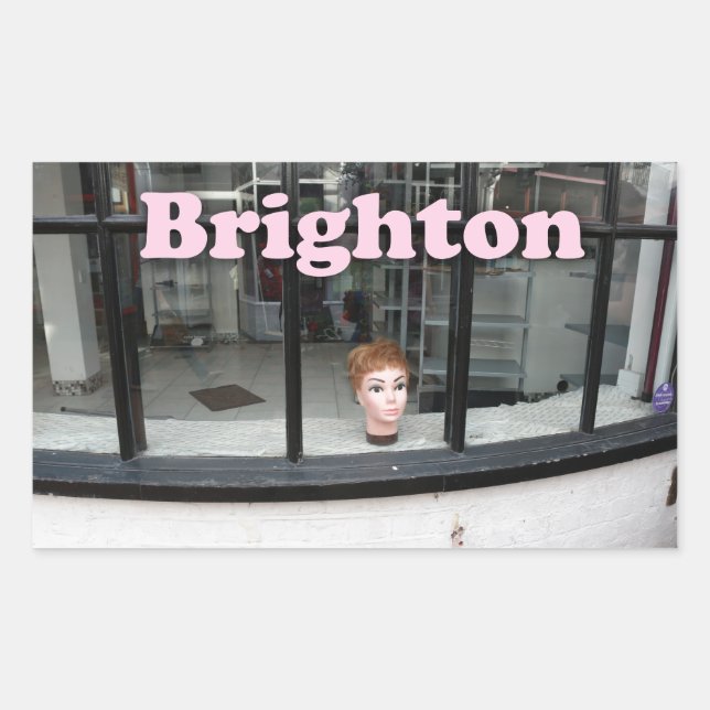 Sticker Rectangulaire Brighton - Extraordinaire ! (Devant)
