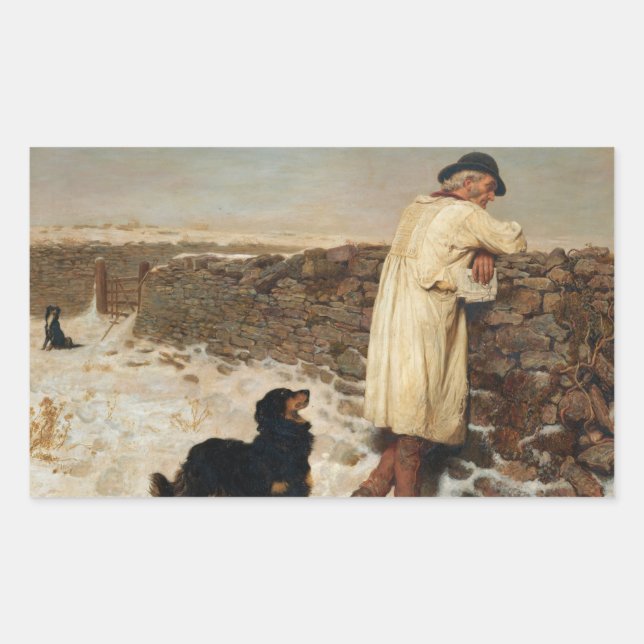 Sticker Rectangulaire Briton Riviere - War Time (Devant)