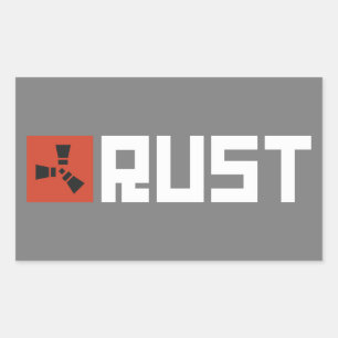 Sticker Rectangulaire BRWG Bannière RUST