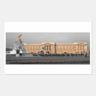 Sticker Rectangulaire Buckingham Palace