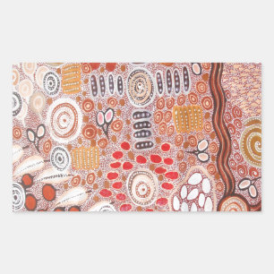 Sticker Rectangulaire Bush Tucker