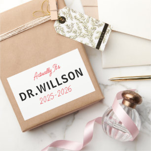 Sticker Rectangulaire C’est Dr, En Vérité – Drôle Vie De Médecin Migno