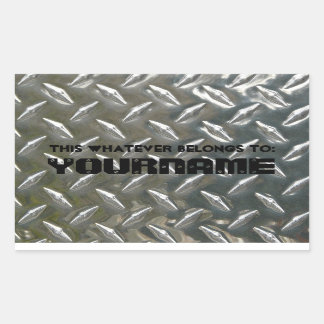 Sticker Rectangulaire Ça appartient à... Votre nom!