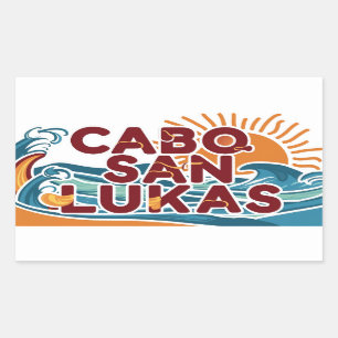 Sticker Rectangulaire Cabo San Lucas