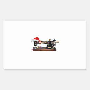 Sticker Rectangulaire Cadeau de couture Joyeux amoureux de la couture