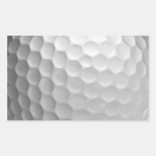 Sticker Rectangulaire Cadeaux de balles de golf de la série Signature