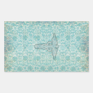 Sticker Rectangulaire Caduceus le symbole médical pour un médecin ou une