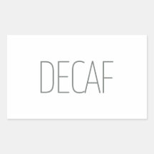 Café décaféiné gris élégant