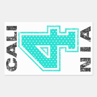Sticker Rectangulaire Cali4nia