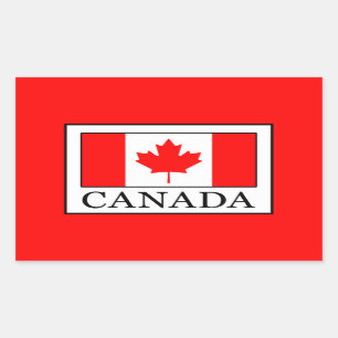 Sticker Rectangulaire Canada
