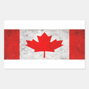 Sticker Rectangulaire Canada