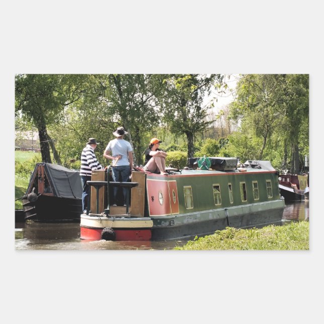 STICKER RECTANGULAIRE CANAUX (Devant)