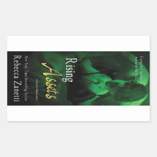 Sticker Rectangulaire Capitaux en hausse par Rebecca Zanetti