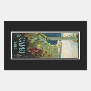 Sticker Rectangulaire Capri
