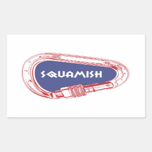 Sticker Rectangulaire Carabinier Escalade Squamish