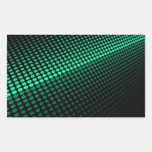 Sticker Rectangulaire Carreaux verts