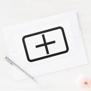 Sticker Rectangulaire Carte Zener   Connexion Plus