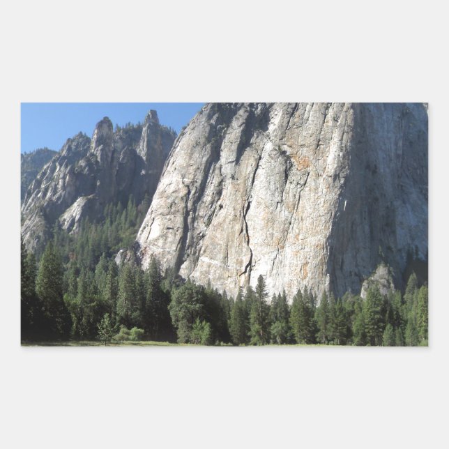Sticker Rectangulaire Cathedral Rocks - Yosemite (Devant)
